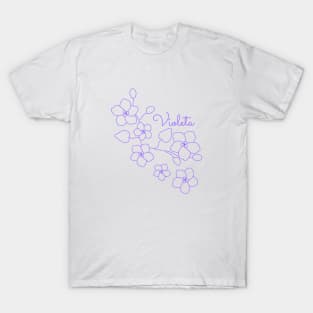 IZONE Violeta T-Shirt